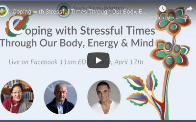 Coping with Stressful Times Through Our Body, Energy & Mind