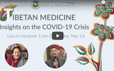 Tibetan Medicine Insights on the Covid-19 Crisis