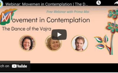 Webinar: Movement in Contemplation | The Dance of the Vajra