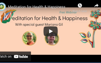 Meditation for Health & Happiness with Mariano Gil and Menpa Matthew Schmookler